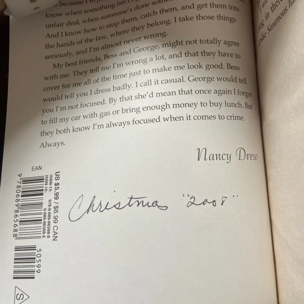 FREE WITH PURCHASE Nancy Drew a Race Against Time